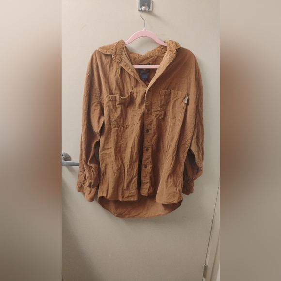 Woolrich Other - Woolrich Mens Corduroy Button Down Shirt Sz L 100% Cotton